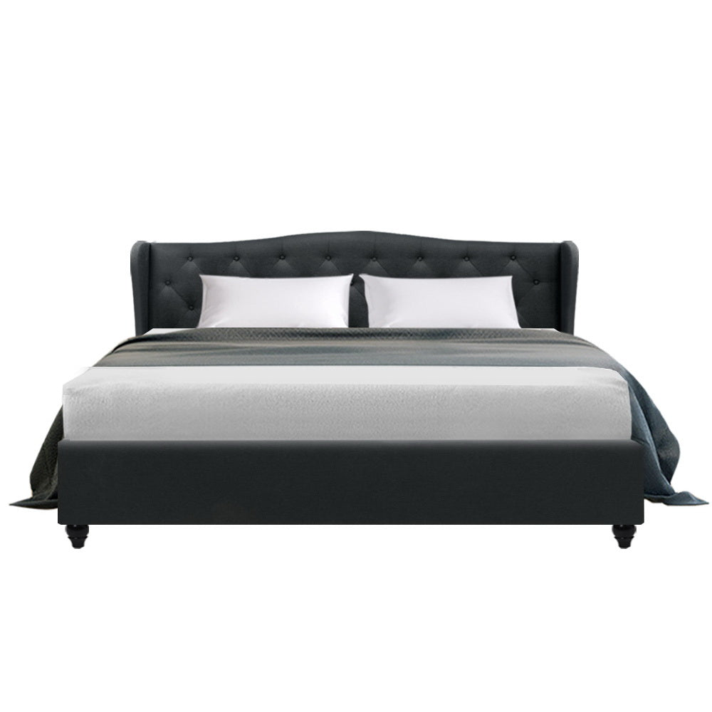 Bed Frame King Size Charcoal PIER